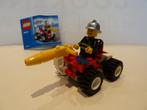 Lego City Fire 30010 Fire Chief, Complete set, Ophalen of Verzenden, Lego, Zo goed als nieuw