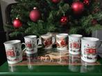 6 Kerstmokken mokken koffiecup Christmas mug kerstmok, Enlèvement ou Envoi
