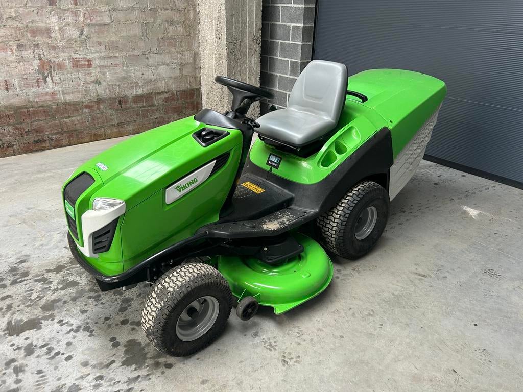 Viking 24pk benzine coupé 125cm, Tuin en Terras, Zitmaaiers, Gebruikt, 120 cm of meer, Elektrische starter, Opvangbak, Ophalen of Verzenden