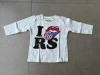 Witte Longsleeve T-shirt met print Zara (Maat 74/6-9 maand), Ophalen of Verzenden, Zo goed als nieuw, Zara, Jongetje