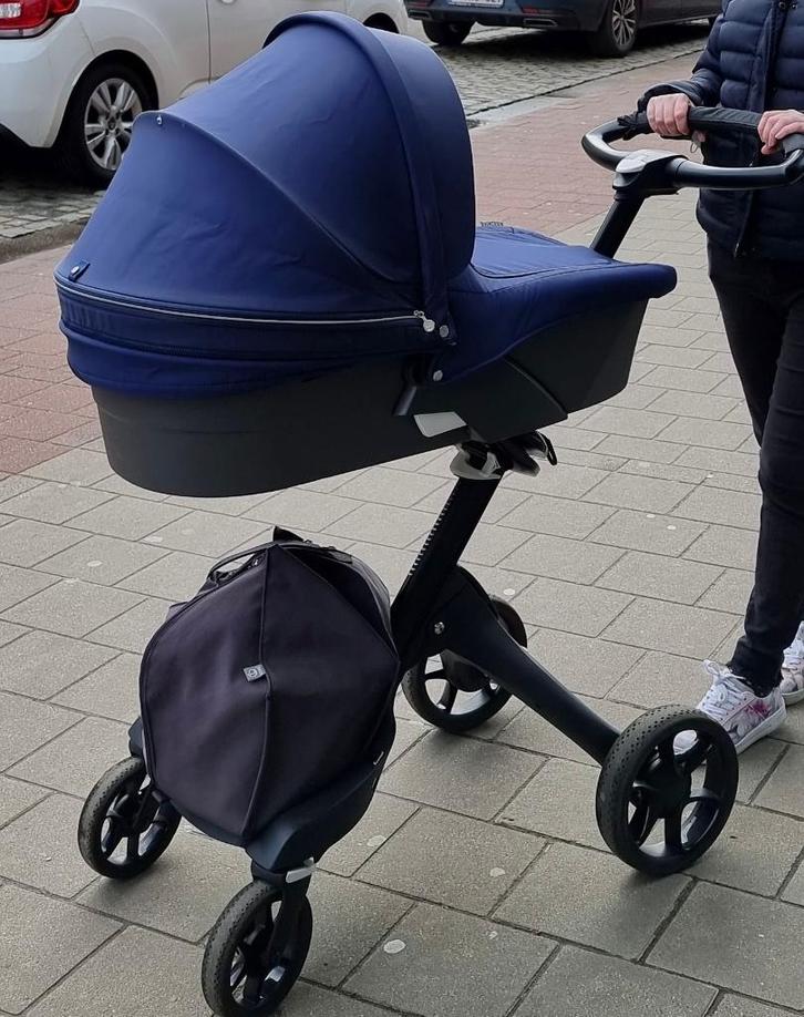 Stokke buggy Xplory V 6 set, 3 in 1 en accessoires, Kinderen en Baby's, Buggy's, Gebruikt, Overige merken, Regenhoes, Ophalen