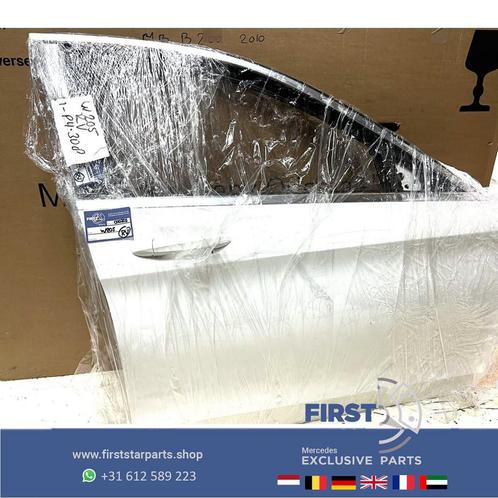 W205 DEUR COMPLEET WIT RECHTSVOOR Mercedes C Klasse 2014-202, Auto-onderdelen, Carrosserie, Deur, Mercedes-Benz, Voor, Rechts