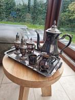 Vintage zilvergeplateerd theeservies – Viners (England), Antiek en Kunst, Ophalen of Verzenden