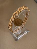 18k gouden armband en 21,6k hanger, Handtassen en Accessoires, Kettingen, Ophalen, Zo goed als nieuw, Goud, Goud