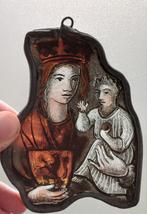Oud onderdeel van een glasraam, Antiek en Kunst, Ophalen of Verzenden
