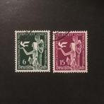 Duitse postzegels 1936 - Weltkongress Freizeit, Duitse Keizerrijk, Verzenden, Gestempeld