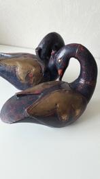 Koppel eenden in hout., Huis en Inrichting, Ophalen, Gebruikt