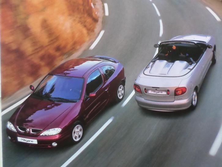 Renault Megane Coupe Cabrio Brochure, Boeken, Auto's | Folders en Tijdschriften, Renault, Ophalen