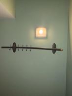 Kapstok, Ophalen, Zo goed als nieuw, Metaal, Wandkapstok