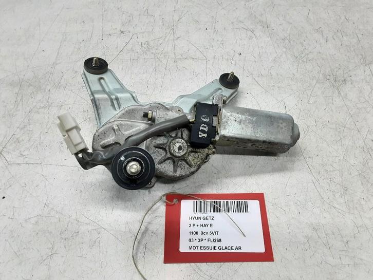 MOTEUR ESSUIE-GLACE ARRIÈRE Hyundai Getz (98700-1C000), Autos : Pièces & Accessoires, Vitres & Accessoires, Hyundai, Utilisé