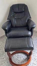 Relax zetel, Ophalen, Gebruikt, Leer, Relaxzetel