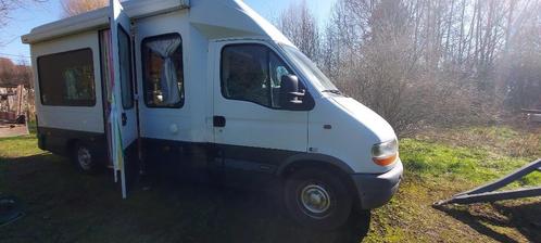 Mobilhome  renault, Auto's, Renault, Particulier, Achteruitrijcamera, Diesel, Overige carrosserie, 3 deurs, Handgeschakeld, Wit