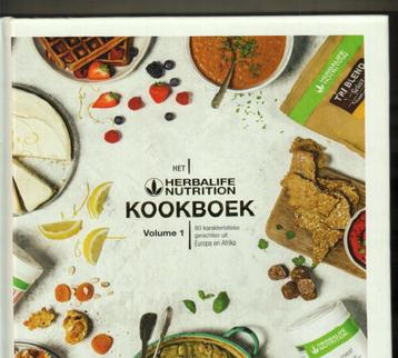 Het herbalife nutrition kookboek beschikbaar voor biedingen