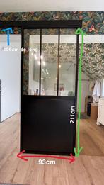 Porte coulissante et kit complet à vendre, Bricolage & Construction, Châssis & Portes coulissantes, Neuf, 75 à 150 cm, Enlèvement
