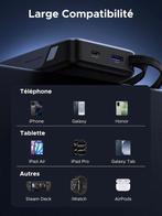 UGREEN | Batterie externe | Power Bank | LIVRAISON GRATUITE, Neuf, -, -, UGREEN