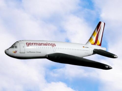 Germanwings Opblaasbaar Vliegtuig Airbus A319-100 D-AGWM, Verzamelen, Luchtvaart en Vliegtuigspotten, Nieuw, Ophalen of Verzenden