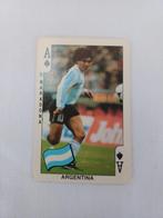 Kaart Diego Maradona - Bubble Gum, Ophalen of Verzenden, Zo goed als nieuw, Plaatje