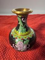 Chinese cloisonné vaas – emaille – 11 cm – vintage decoratie, Ophalen