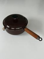 LE CREUSET 20 steelpan, Kookpan of Snelkookpan, Gebruikt, Ophalen of Verzenden, Gietijzer