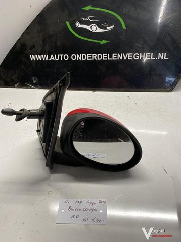 Peugeot 107 Citroën C1 Toyota Aygo 2010 Buitenspiegel Links  beschikbaar voor biedingen