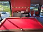 Biljart met dining tops, Ophalen, 100 tot 150 cm, Eikenhout, 200 cm of meer