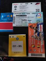 Lot tickets football accreditations tickets équipe nationale, Envoi