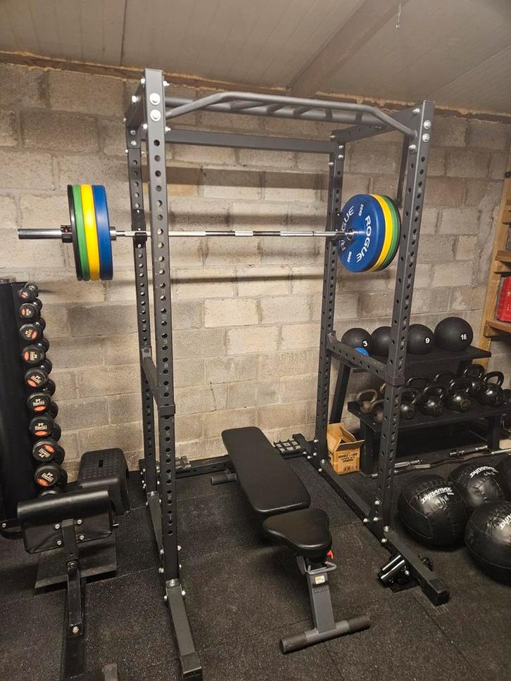 ATX power rack + Rogue schijven, Sport en Fitness, Fitnessmaterialen, Ophalen