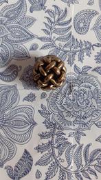 1 gros bouton metal doré style boule metal croisé, Hobby & Loisirs créatifs, Couture & Fournitures, Comme neuf, Bouton ou Boutons