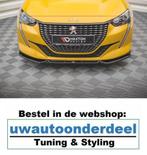 Peugeot 208 MK2 Spoiler Voorspoiler Lip Splitter, Nieuw, Ophalen of Verzenden, Peugeot