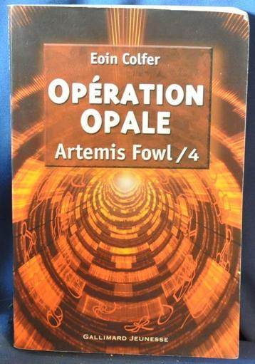 livre roman operation opale artemisfowl/4 ( x 2260) disponible aux enchères