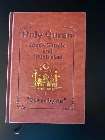 English holy quran made simple and illustrated- by juz- beschikbaar voor biedingen