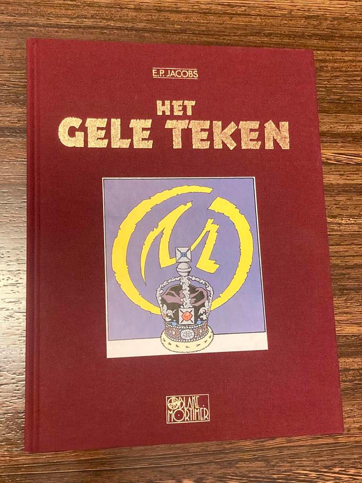 Blake en Mortimer: Het Gele Teken: luxe editie, Boeken, Stripverhalen, Zo goed als nieuw, Eén stripboek, Ophalen of Verzenden