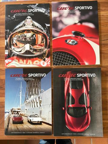 Cuore Sportivo - Alfa Romeo- 4 tijdschriften 
