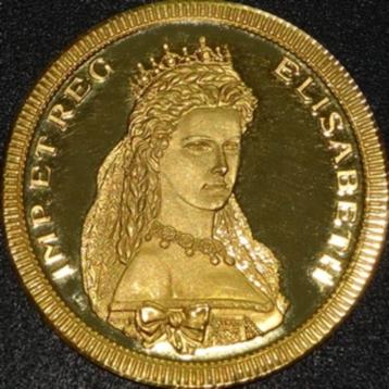 Goud - Oostenrijk - Sisi - Elisabeth Van Beieren beschikbaar voor biedingen