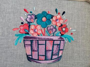Lapjes met geborduurde print nu heel voordelig!!!!! beschikbaar voor biedingen
