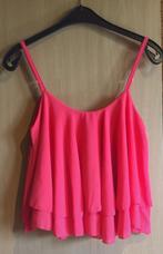 Roze crop top, Verzenden, Nieuw, Roze