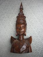 Thai Boeddha houten beeld, Ophalen of Verzenden, Zo goed als nieuw
