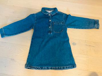Jeanskleedje lange mouwen maat 134/9jaar ZARA beschikbaar voor biedingen
