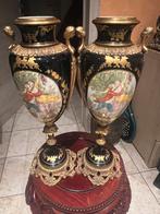 Antieke Limoges koppel, Antiek en Kunst, Ophalen