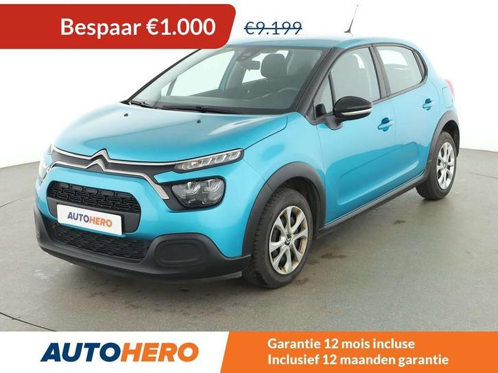 Citroën C3 1.2 PureTech Feel (bj 2020), Auto's, Citroën, Te koop, C3, ABS, Airbags, Airconditioning, Bluetooth, Boordcomputer