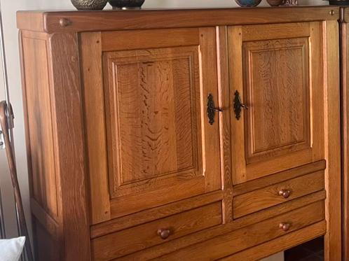 Kast / barkast / massief eik, Huis en Inrichting, Kasten | Buffetkasten, Zo goed als nieuw, Ophalen