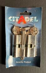 Cylindre de porte Citadel (2 x le cylindre avec 2 clés), Bricolage & Construction, Enlèvement ou Envoi, Neuf