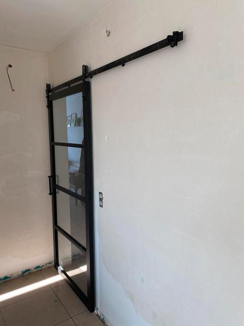 Porte coulissante, Doe-het-zelf en Bouw, Raamkozijnen en Schuifdeuren, Gebruikt, Ophalen