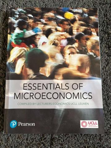 essentials of microeconomics, Enlèvement ou Envoi, Comme neuf, Pearson