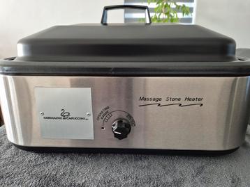 Hotstone heater + stenen