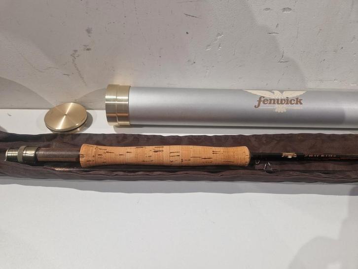 Fenwick Iron Feather  995 , 9'9ft #5, Watersport en Boten, Hengelsport | Vliegvissen, Gebruikt, Ophalen of Verzenden