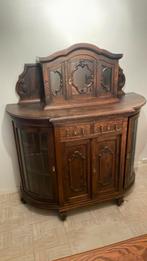 Meuble vaissellier bois vernis ancien, Enlèvement