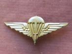 Régiment Para ailes de béret troupe bronze années 1970/1980, Verzenden, Rijkswacht, Embleem of Badge