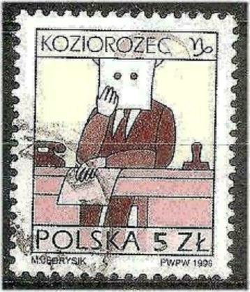Polen 1996 - Yvert 3377 - Sterrenbeelden (ST)
