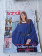 livre de tricot sandra no 314, Hobby & Loisirs créatifs, Tricot & Crochet, Tricot, Utilisé, Enlèvement ou Envoi, Patron ou Livre